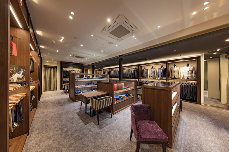 店内概観|オーダースーツ専門店 GlobalStyle